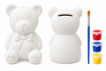 Teddy Bear Piggy Bank – Paint Your Own Ceramic Money Box for Kids